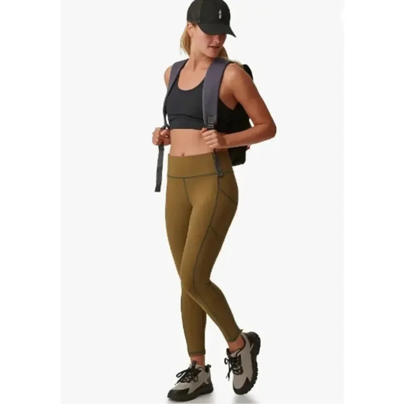 Bass Pants - Bass Outdoor Women's Rover Ankle-Length Leggings XS,S,M,L,XL Military Olive NWT